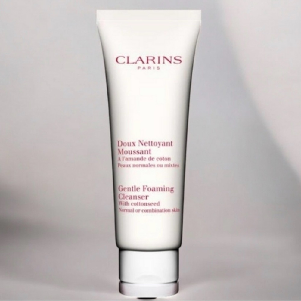 Clarins Gentle Foaming Cleanser with Cottonseed | Travel Size 50 mL (New)